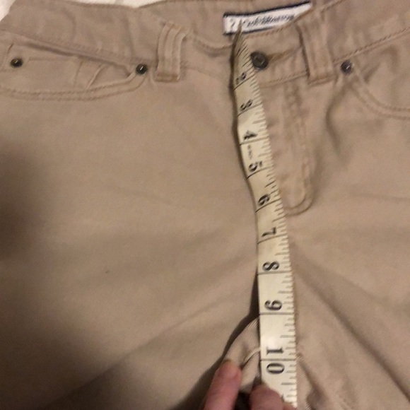 Croft & Barrow Jeans size 8 Short/Petite tan - Picture 3 of 13